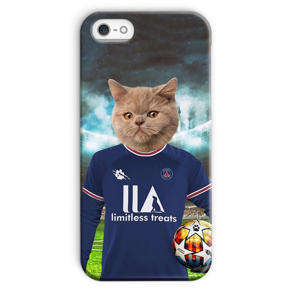 Pet Portraits | Pawris Saint Germain Football Club: Custom Pet Phone Case | Paw & Glory