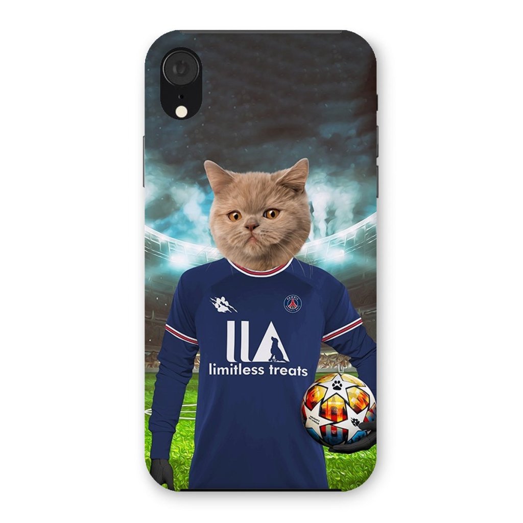 Pet Portraits | Pawris Saint Germain Football Club: Custom Pet Phone Case | Paw & Glory