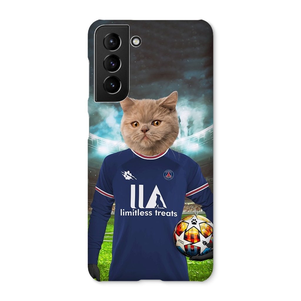 Pet Portraits | Pawris Saint Germain Football Club: Custom Pet Phone Case | Paw & Glory