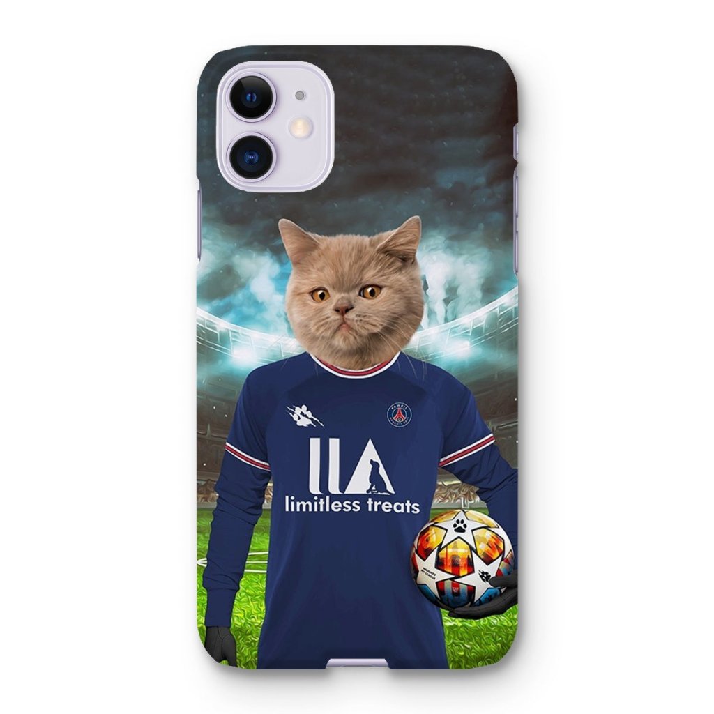 Pet Portraits | Pawris Saint Germain Football Club: Custom Pet Phone Case | Paw & Glory