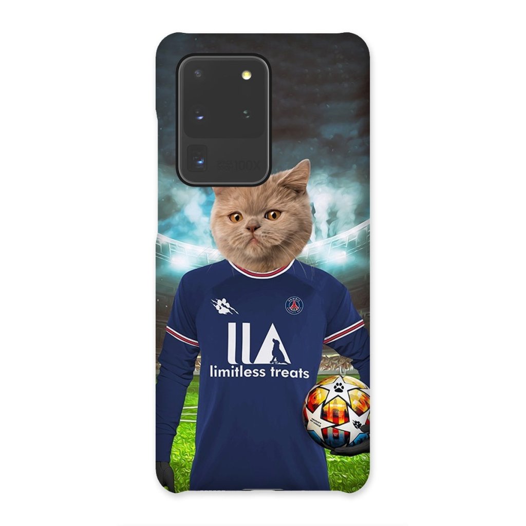 Pet Portraits | Pawris Saint Germain Football Club: Custom Pet Phone Case | Paw & Glory