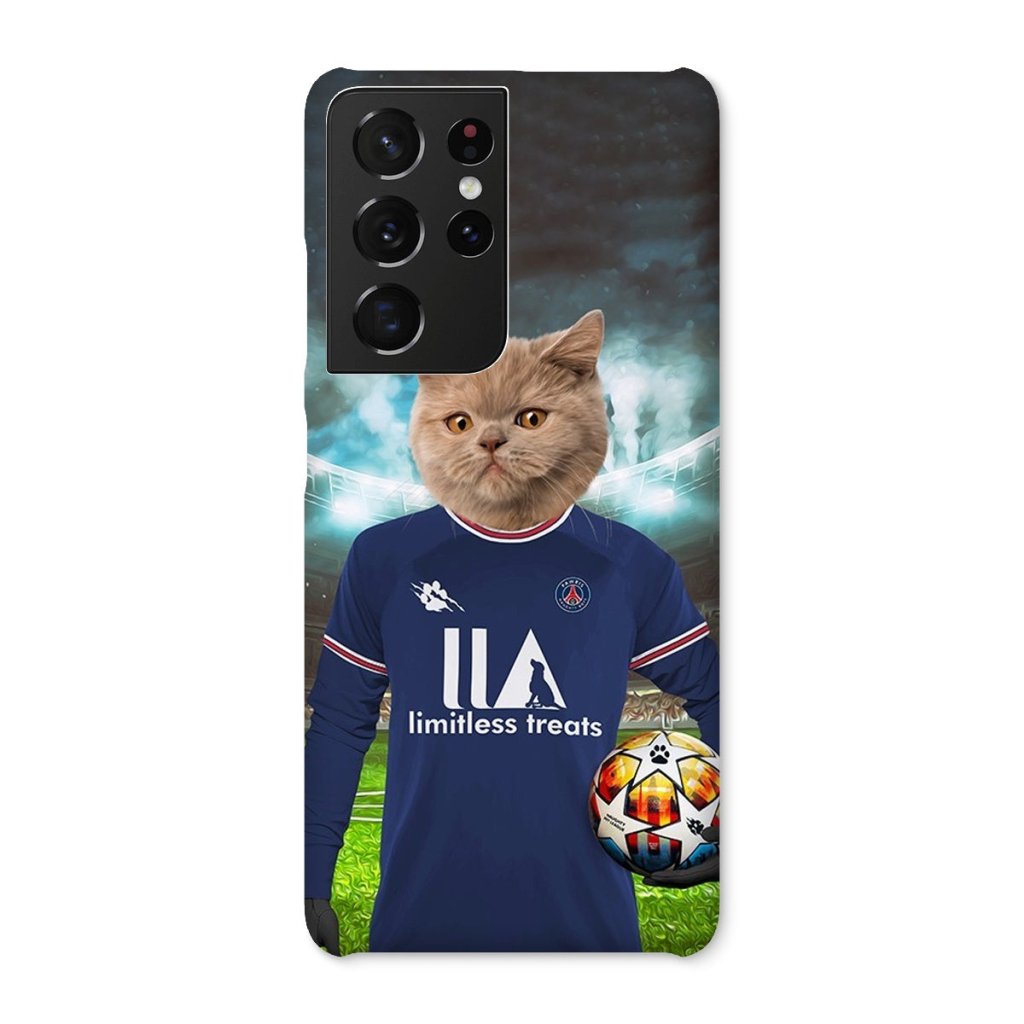Pet Portraits | Pawris Saint Germain Football Club: Custom Pet Phone Case | Paw & Glory