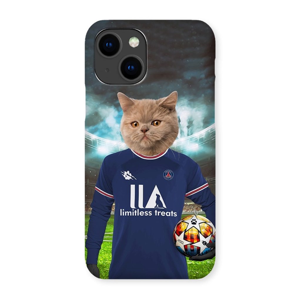 Pet Portraits | Pawris Saint Germain Football Club: Custom Pet Phone Case | Paw & Glory