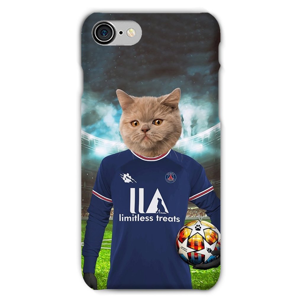 Pet Portraits | Pawris Saint Germain Football Club: Custom Pet Phone Case | Paw & Glory