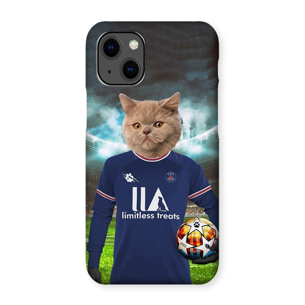 Pet Portraits | Pawris Saint Germain Football Club: Custom Pet Phone Case | Paw & Glory