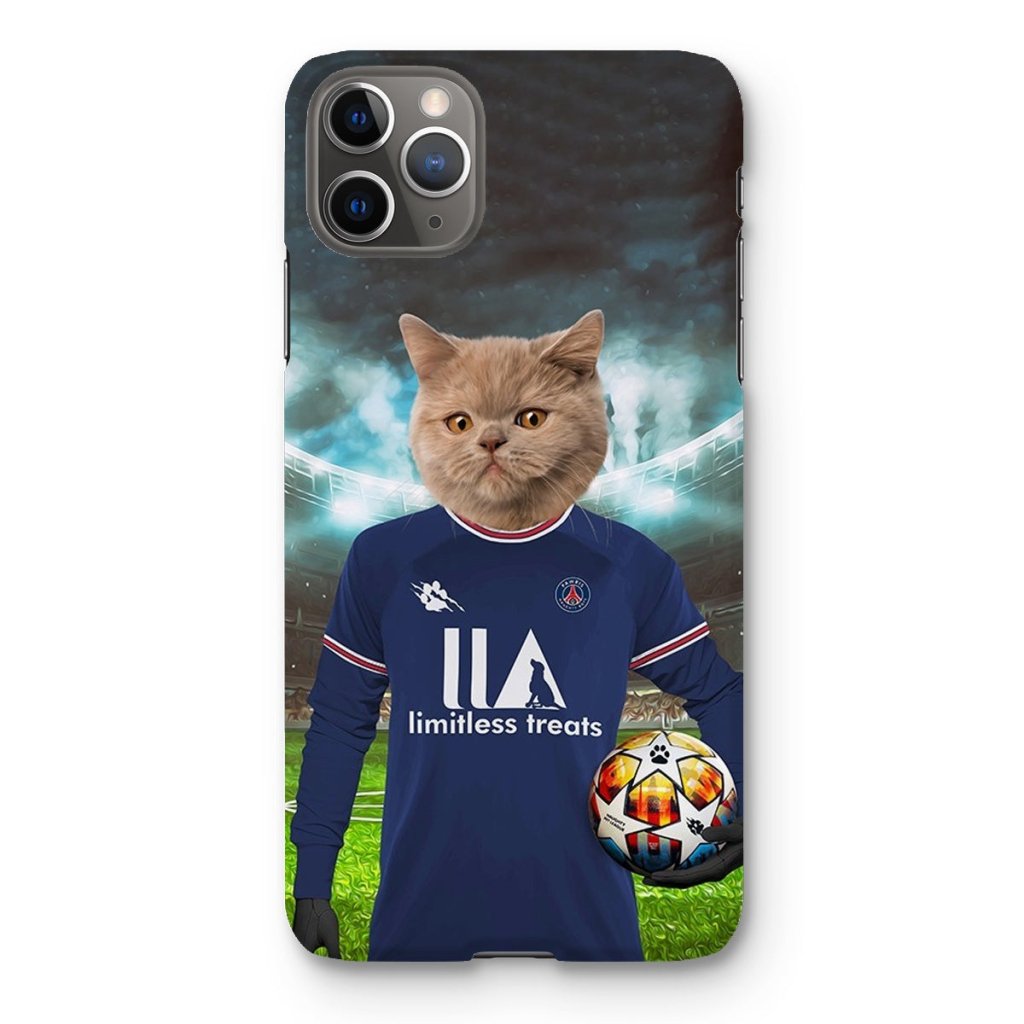 Pet Portraits | Pawris Saint Germain Football Club: Custom Pet Phone Case | Paw & Glory