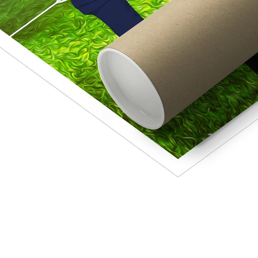 Pet Portraits | Pawris Saint Germain Football Club: Custom Pet Poster | Paw & Glory