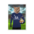 Pawris Saint Germain Football Club: Custom Pet Poster
