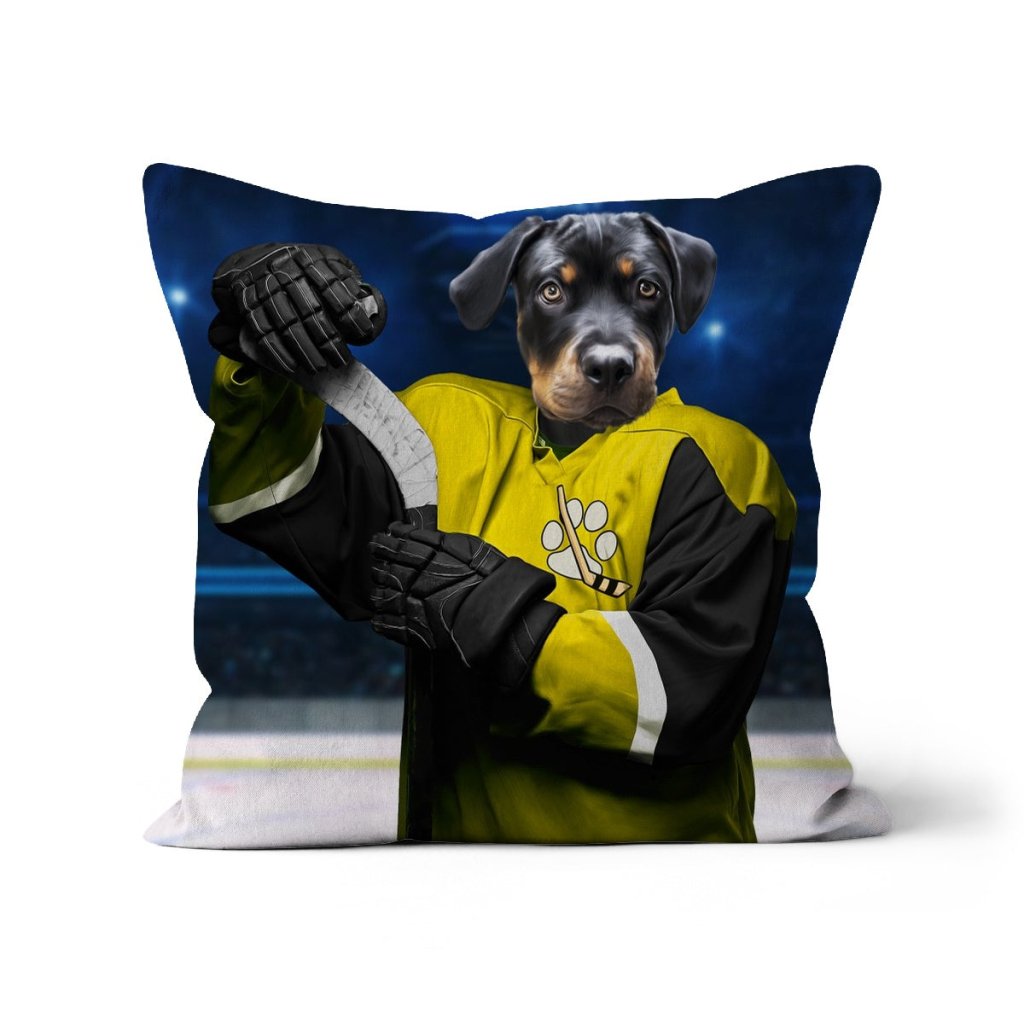 Pet Portraits | Pawsburgh Penguins: Custom Pet Pillow | Paw & Glory
