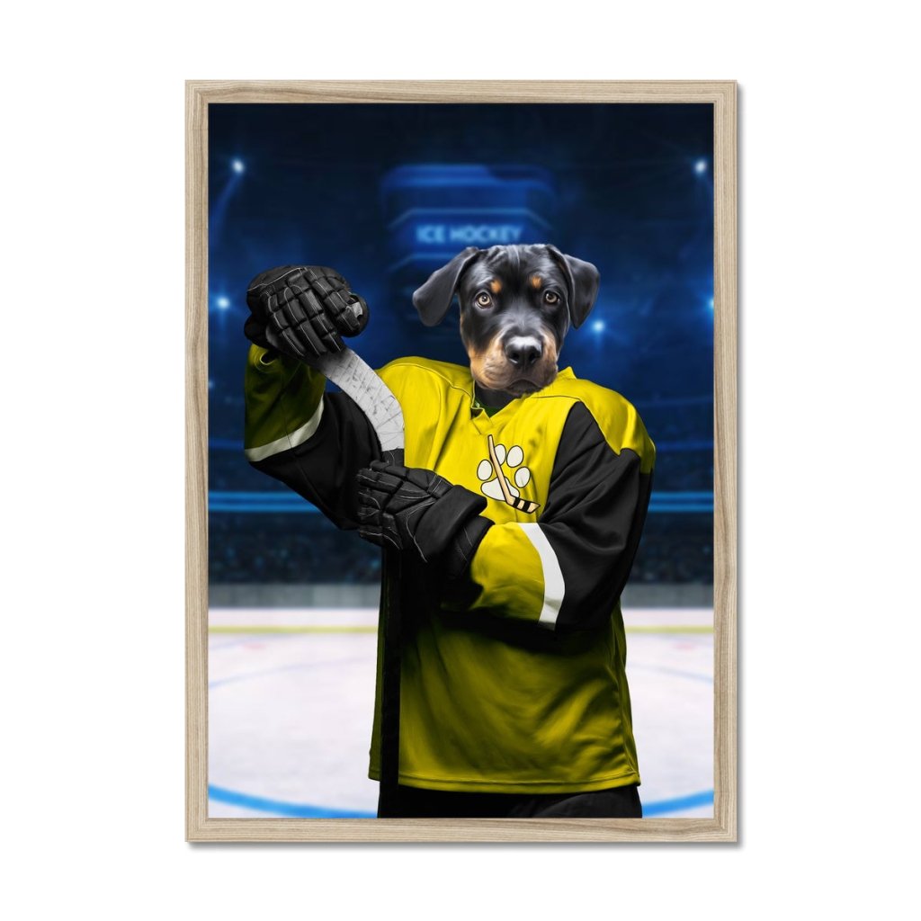 Pet Portraits | Pawsburgh Penguins: Custom Pet Portrait | Paw & Glory