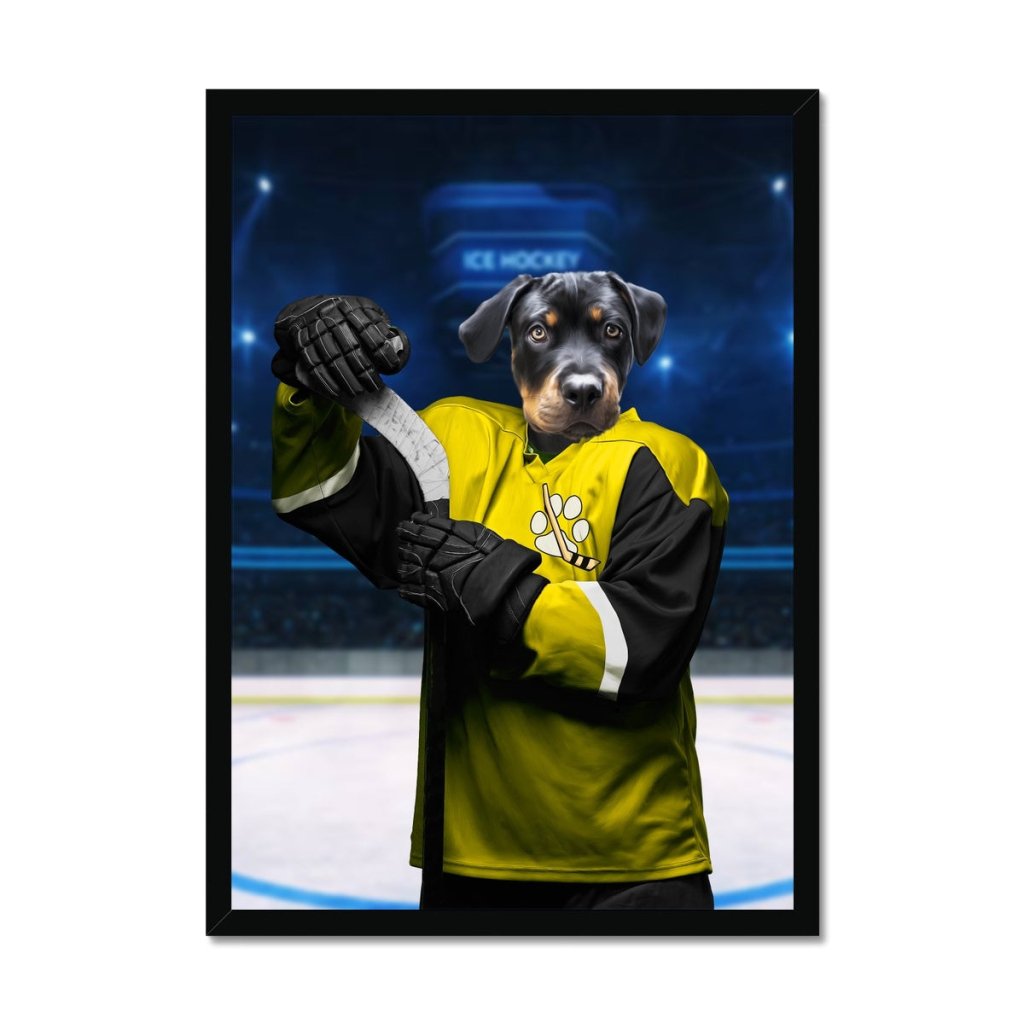 Pet Portraits | Pawsburgh Penguins: Custom Pet Portrait | Paw & Glory