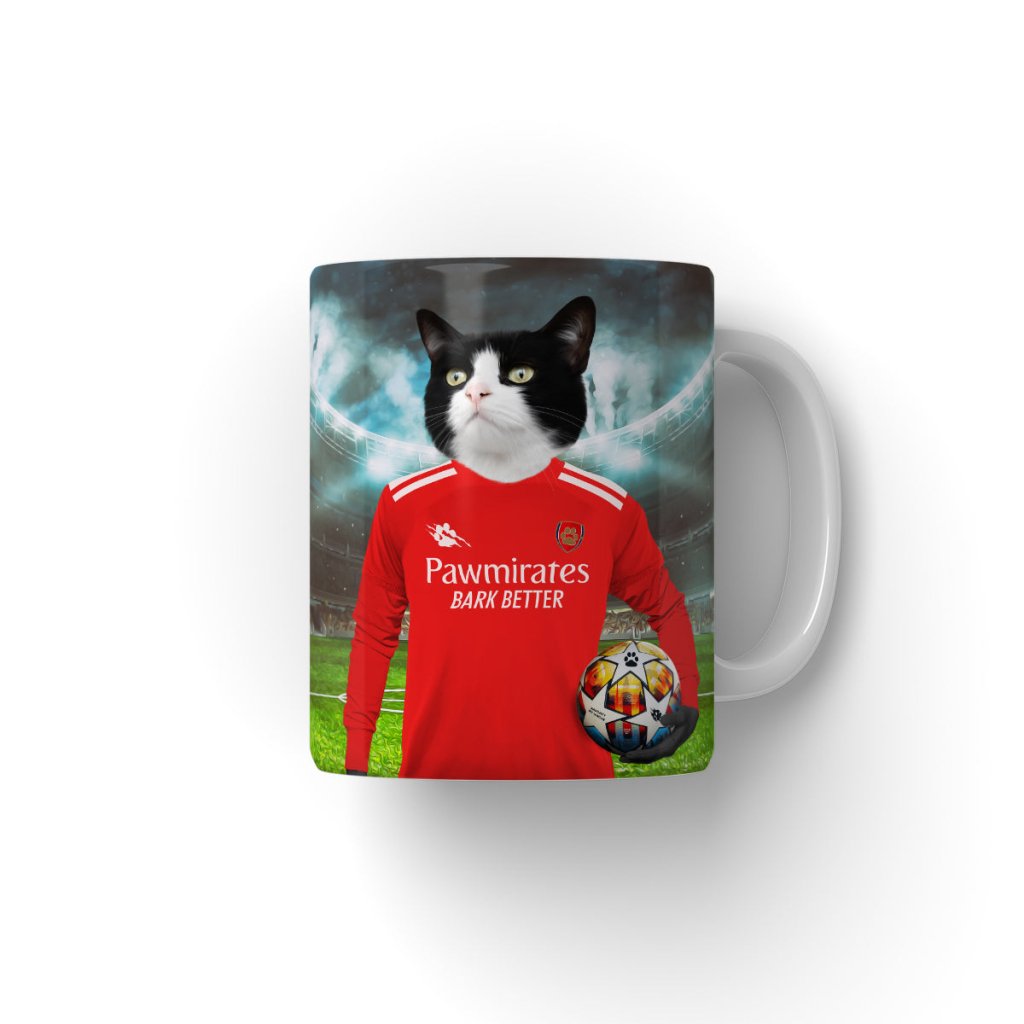 Pet Portraits | Pawsernal Football Club: Custom Pet Coffee Mug | Paw & Glory