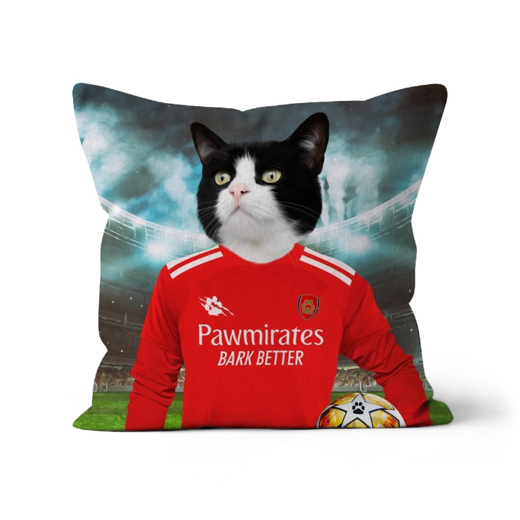 Pet Portraits | Pawsernal Football Club: Custom Pet Pillow | Paw & Glory