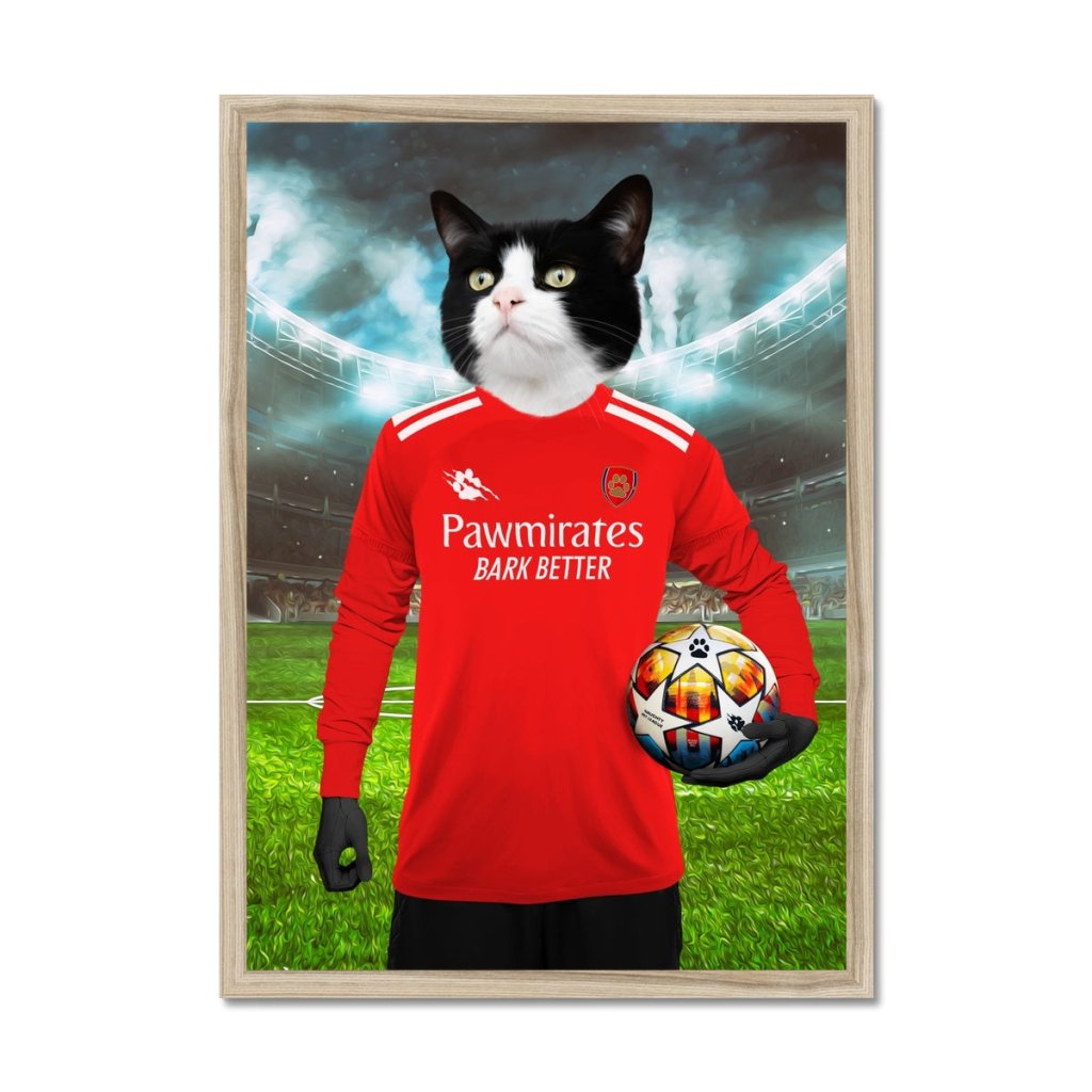 Pet Portraits | Pawsernal Football Club: Custom Pet Portrait | Paw & Glory