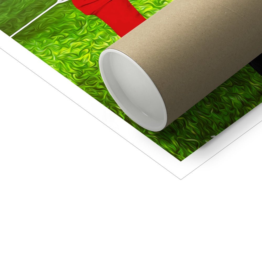 Pet Portraits | Pawsernal Football Club: Custom Pet Poster | Paw & Glory