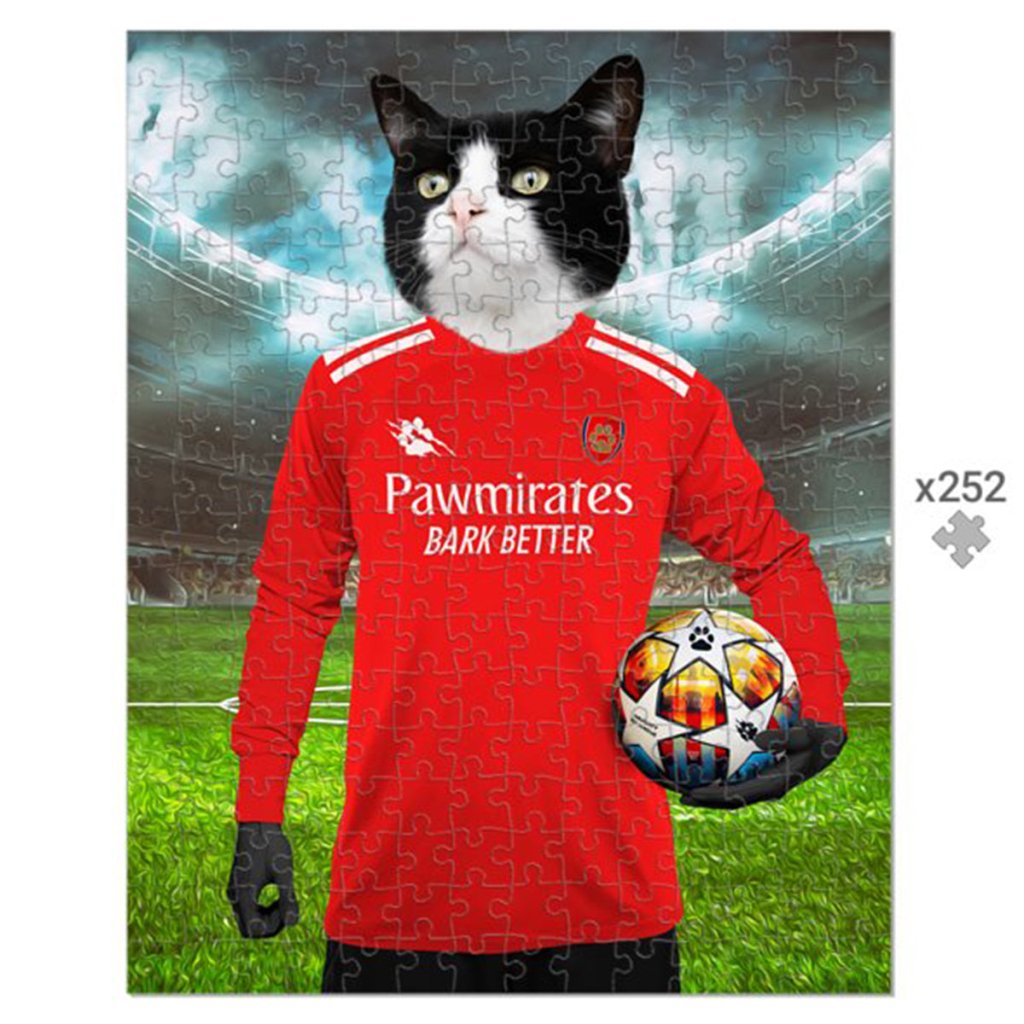 Pet Portraits | Pawsernal Football Club: Custom Pet Puzzle | Paw & Glory