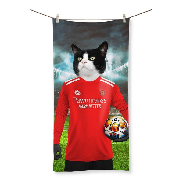 Pawsernal Football Club: Custom Pet Towel - Paw & Glory - Dog Portraits - Pet Portraits