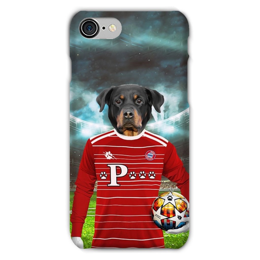 Pawyern Munich Football Club: Custom Pet Snap Phone Case - Paw & Glory - Dog Portraits - Pet Portraits