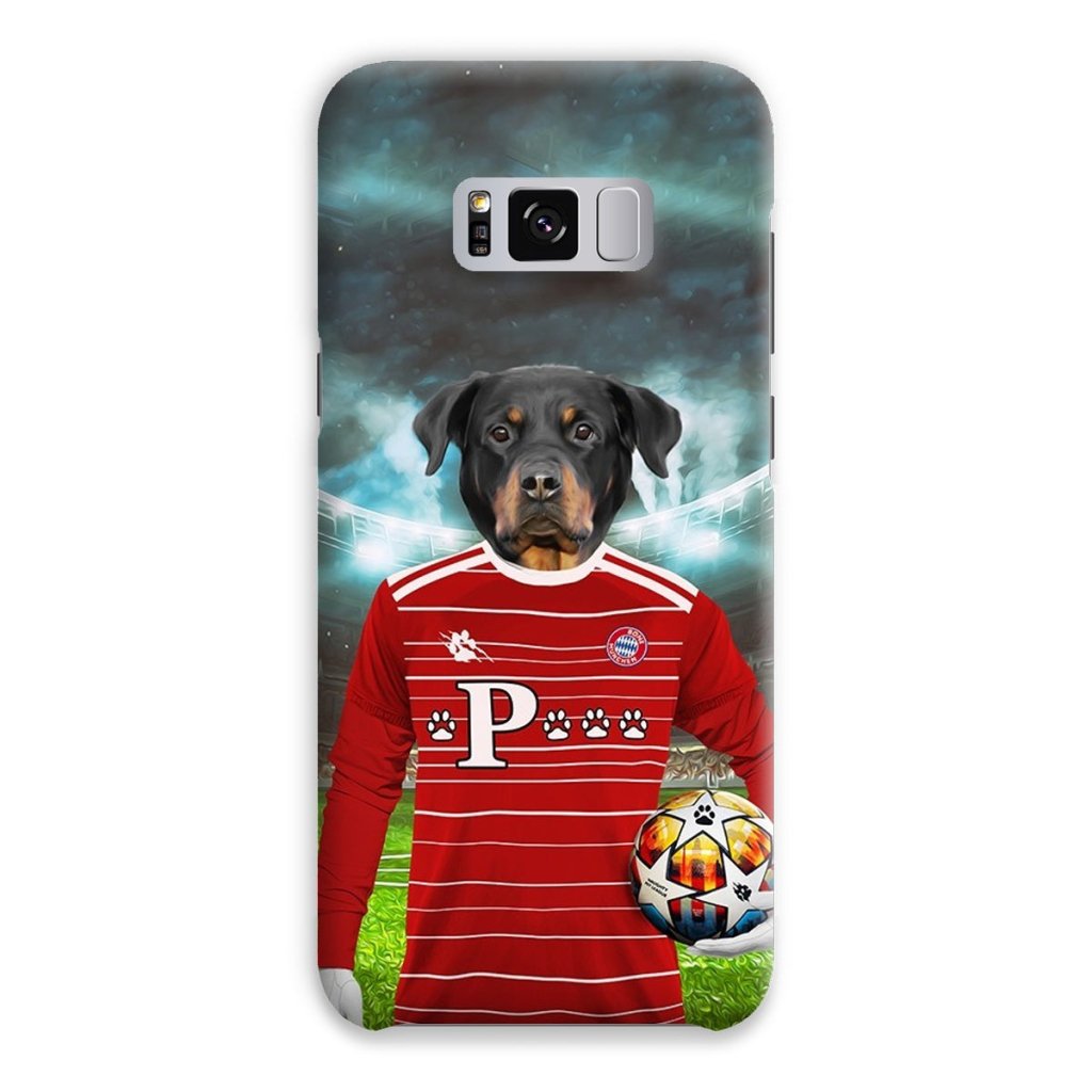 Pet Portraits | Pawyern Munich Football Club: Custom Pet Snap Phone Case | Paw & Glory