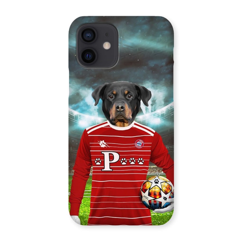 Pet Portraits | Pawyern Munich Football Club: Custom Pet Snap Phone Case | Paw & Glory