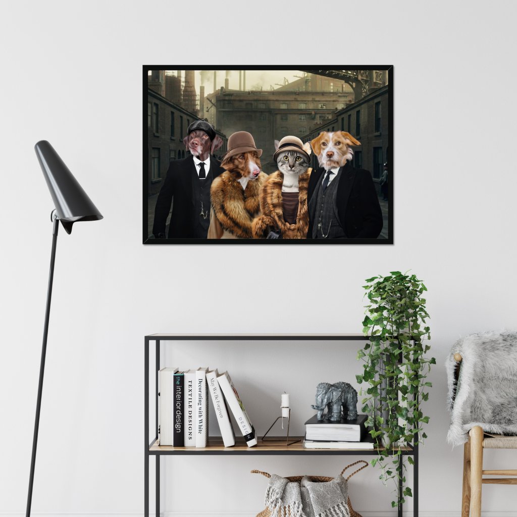 Pet Portraits | Peaky Blinders 4: Custom Pet Portrait | Paw & Glory