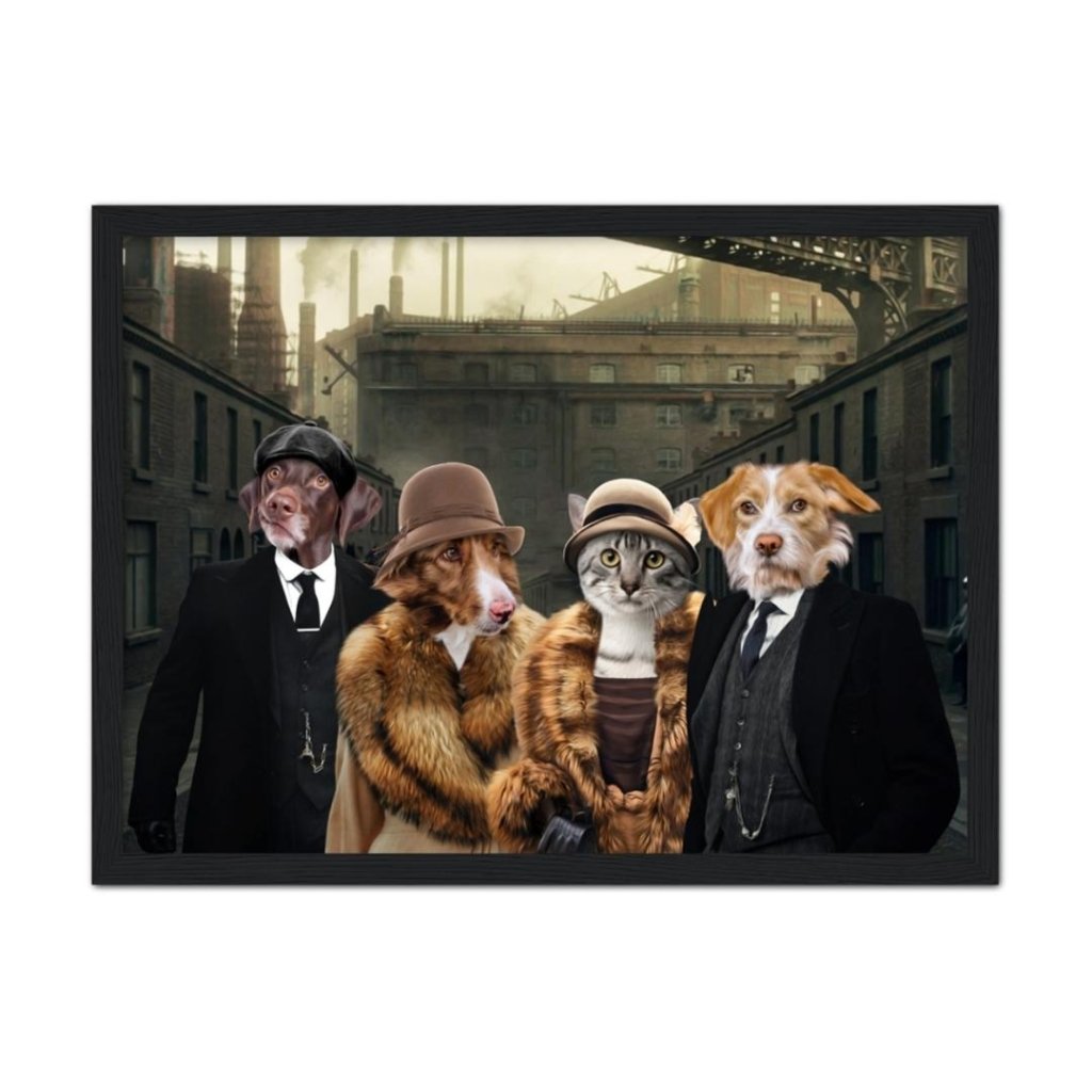 Pet Portraits | Peaky Blinders 4: Custom Pet Portrait | Paw & Glory