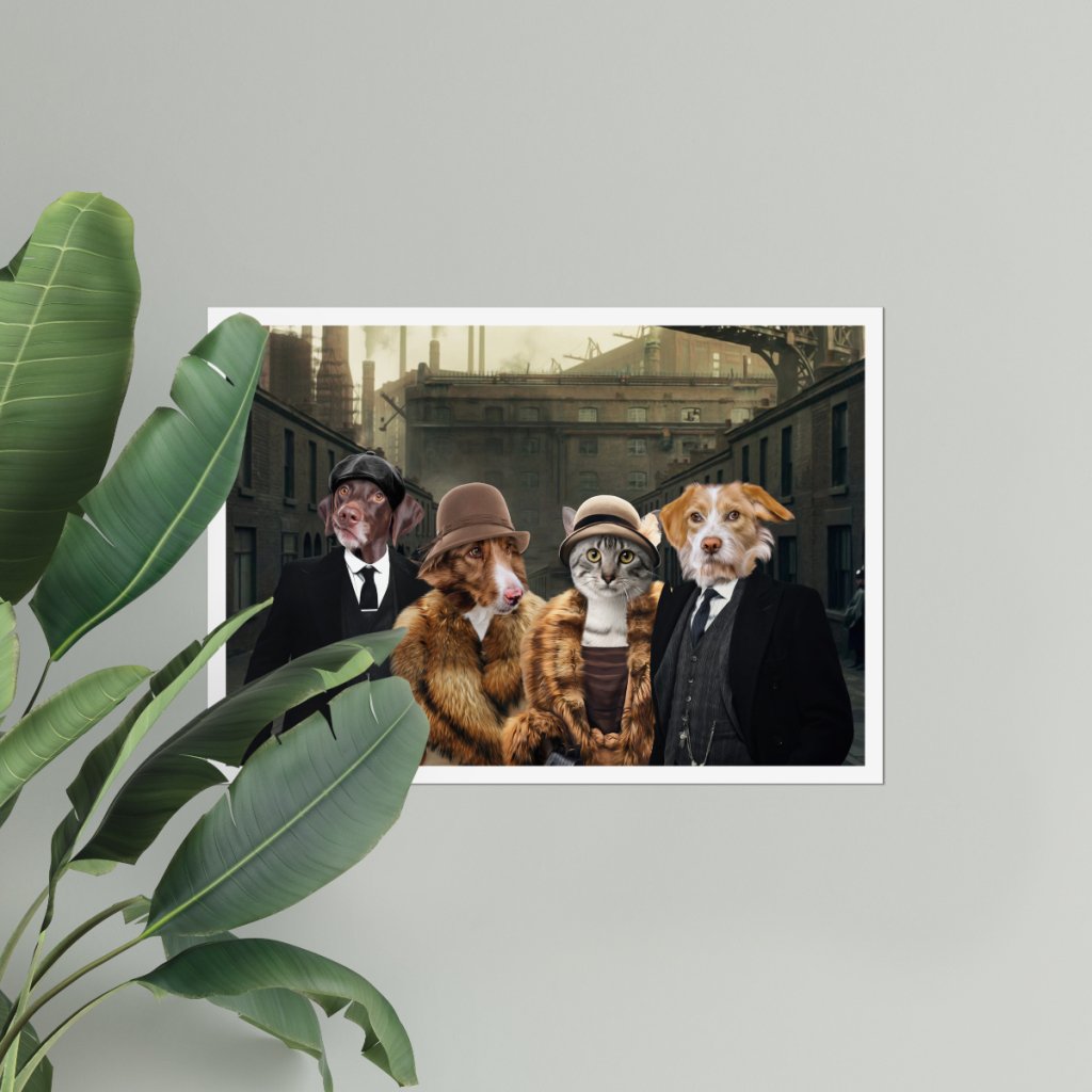Pet Portraits | Peaky Blinders 4: Custom Pet Poster | Paw & Glory