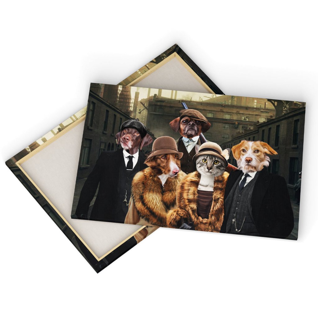 Pet Portraits | Peaky Blinders 5: Custom Pet Canvas | Paw & Glory