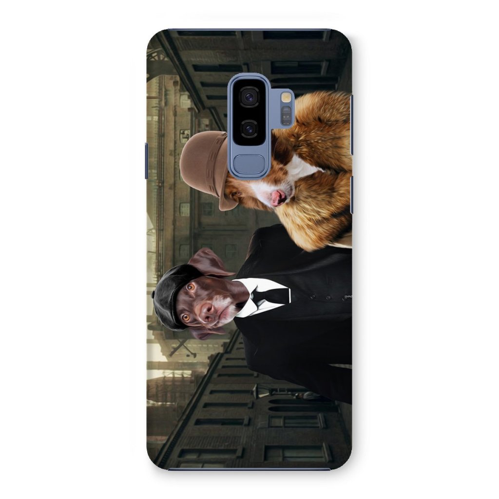 Pet Portraits | Peaky Blinders Male & Female Snap Phone Case | Paw & Glory
