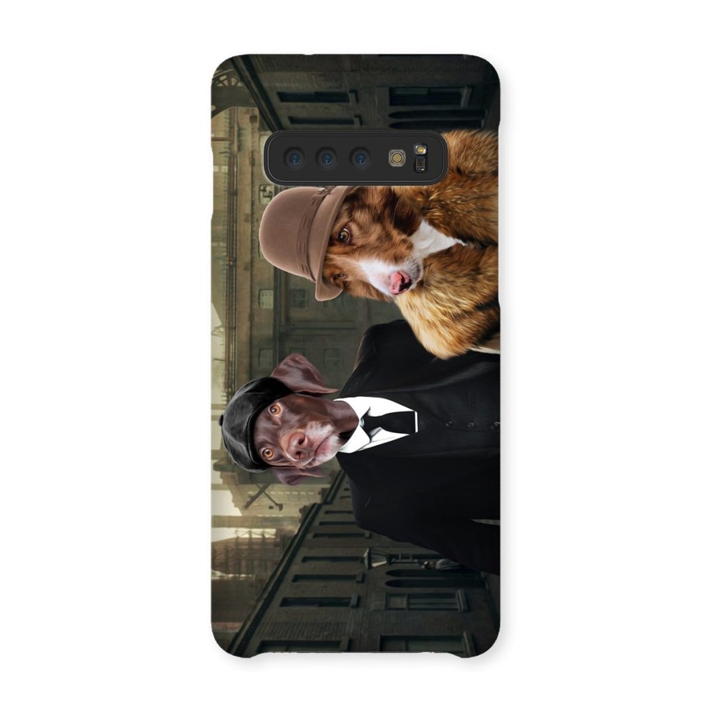 Pet Portraits | Peaky Blinders Male & Female Snap Phone Case | Paw & Glory