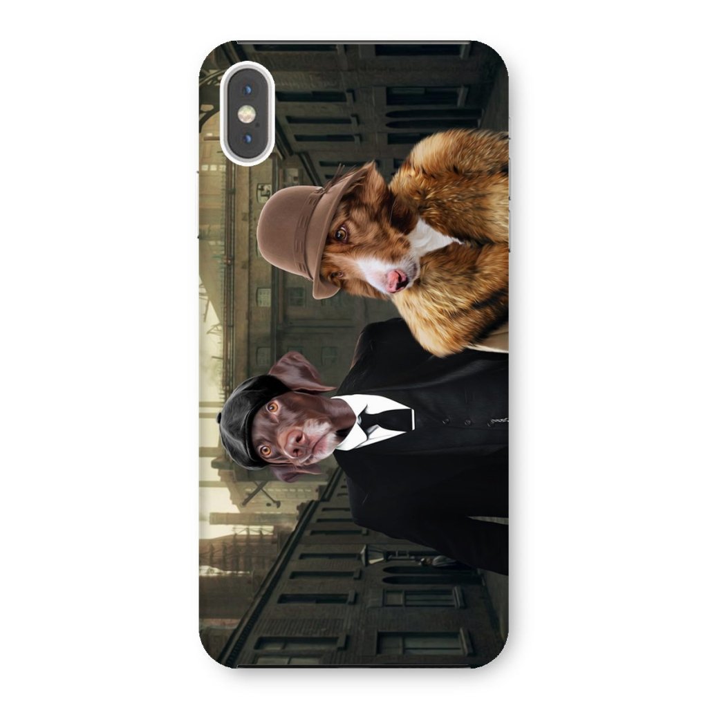 Pet Portraits | Peaky Blinders Male & Female Snap Phone Case | Paw & Glory