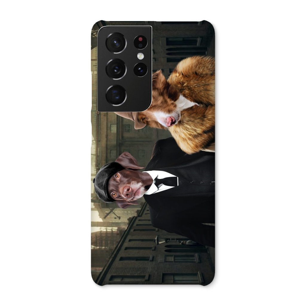 Pet Portraits | Peaky Blinders Male & Female Snap Phone Case | Paw & Glory