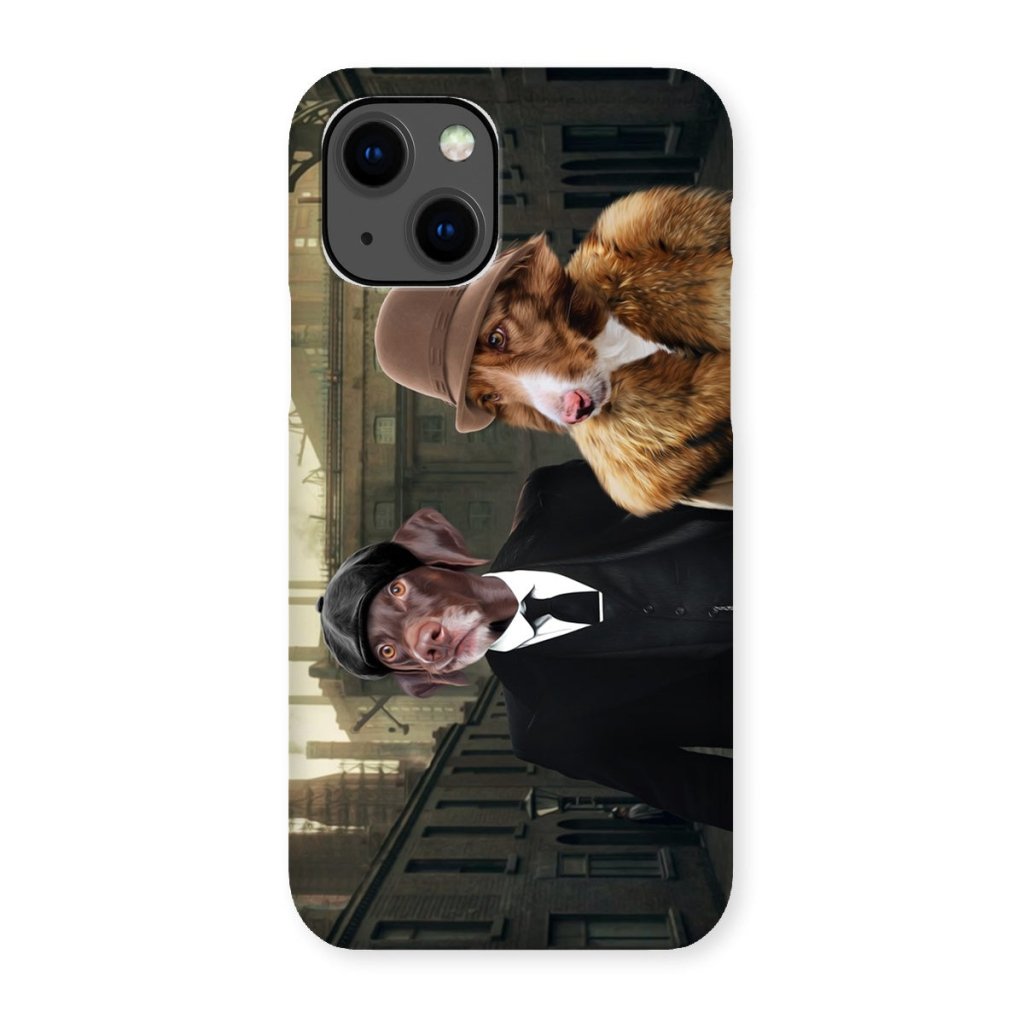 Pet Portraits | Peaky Blinders Male & Female Snap Phone Case | Paw & Glory