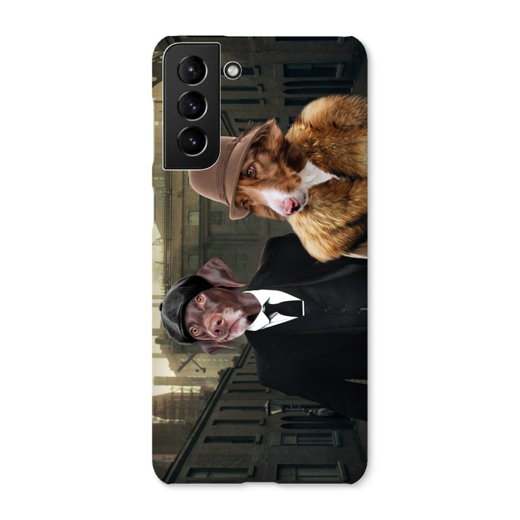 Pet Portraits | Peaky Blinders Male & Female Snap Phone Case | Paw & Glory