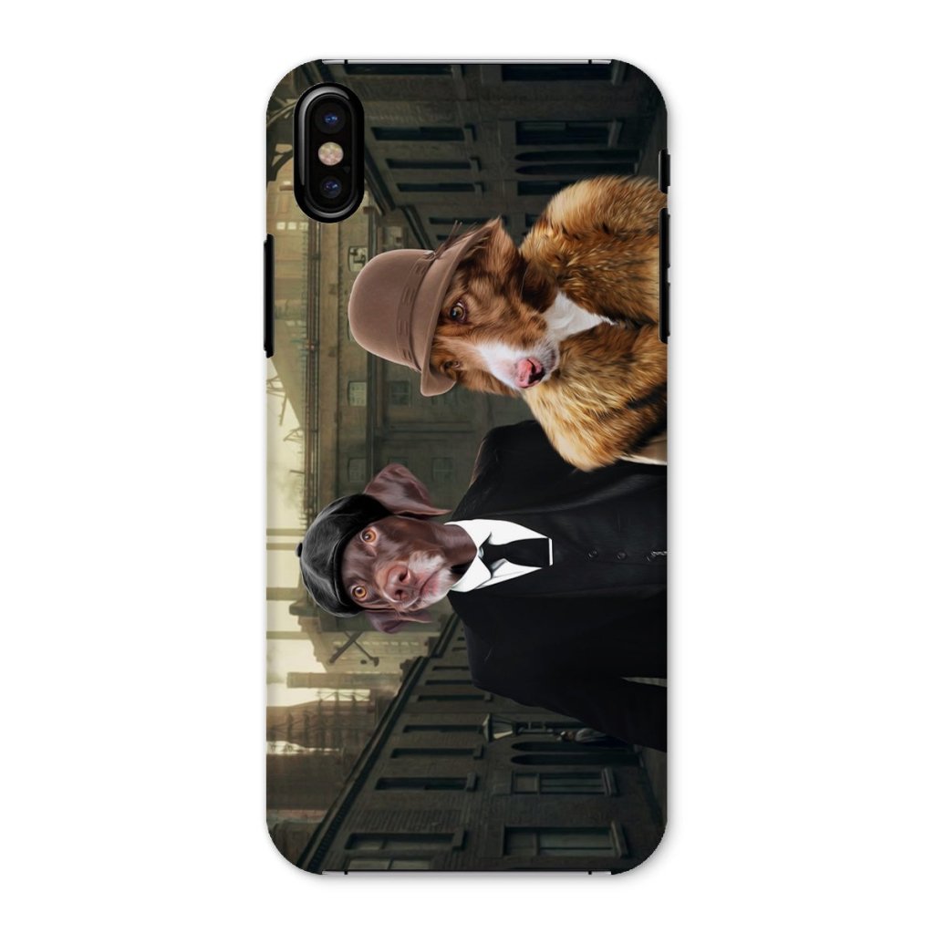 Pet Portraits | Peaky Blinders Male & Female Snap Phone Case | Paw & Glory