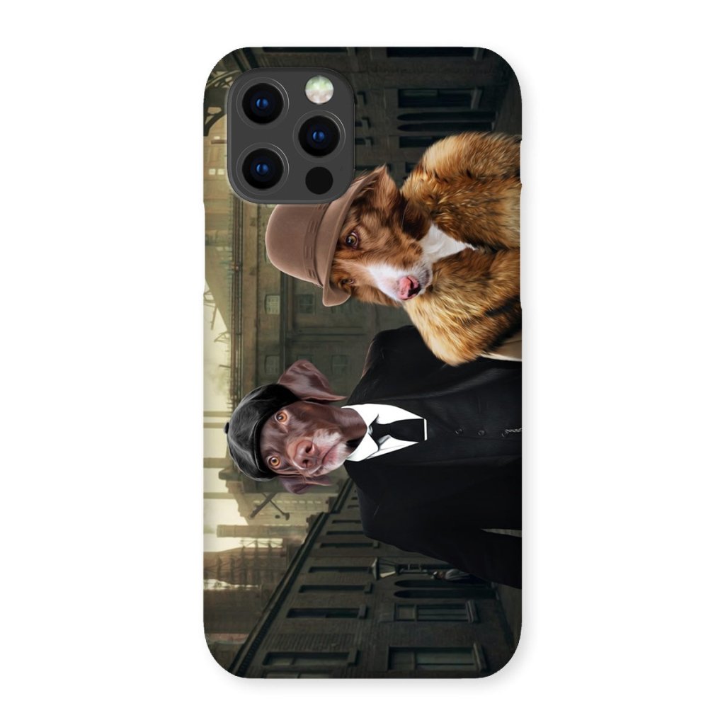 Pet Portraits | Peaky Blinders Male & Female Snap Phone Case | Paw & Glory