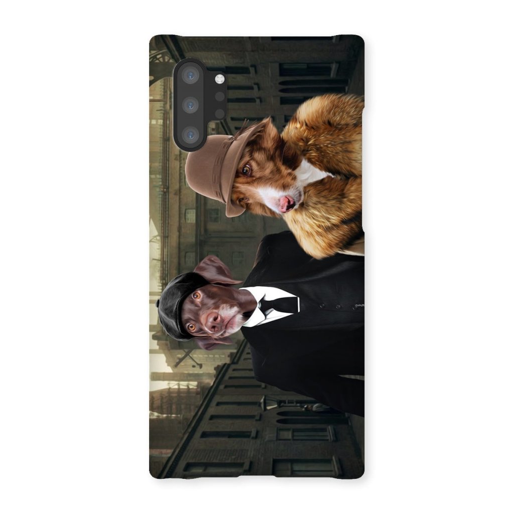 Pet Portraits | Peaky Blinders Male & Female Snap Phone Case | Paw & Glory