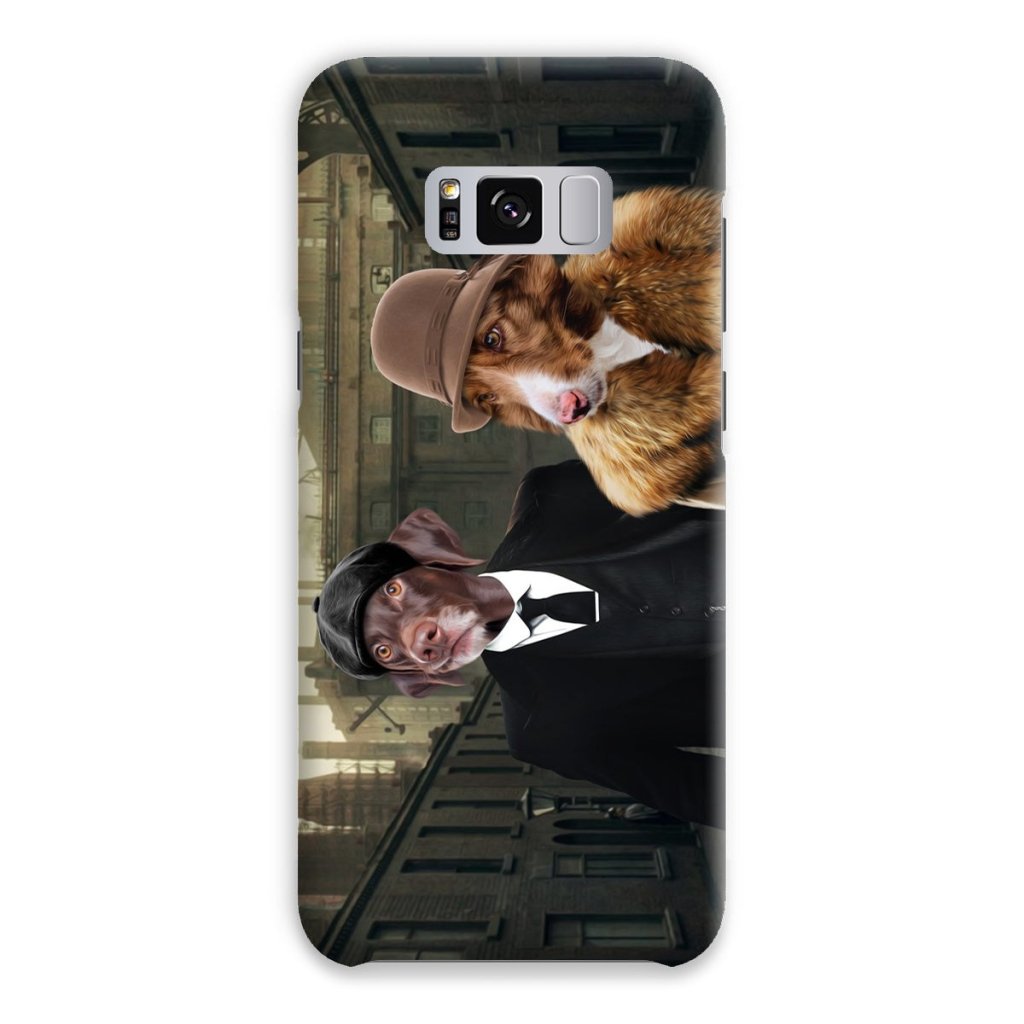 Pet Portraits | Peaky Blinders Male & Female Snap Phone Case | Paw & Glory