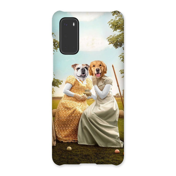 Regency Society Couple: Custom Pet Phone Case | royal pet portrait | Paw & Glory