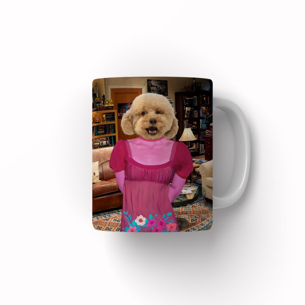 Pet Portraits | Penny (Big Bang Theory): Custom Pet Coffee Mug | Paw & Glory