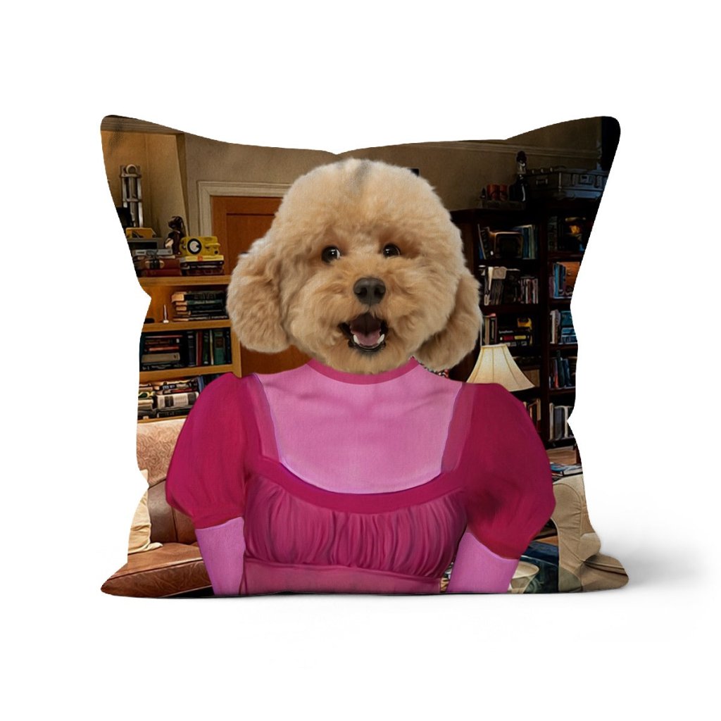 Penny (Big Bang Theory): Custom Pet Pillow - Paw & Glory - Dog Portraits - Pet Portraits