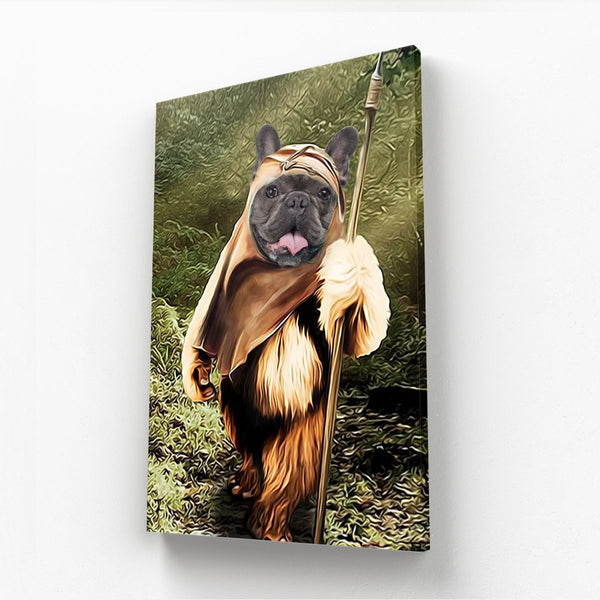 Forest Space Creature Custom Pet Canvas | Custom Pet Canvas | Paw & Glory