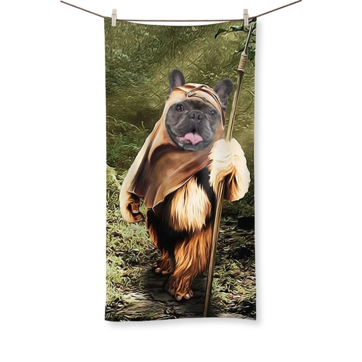 Pet Portraits | Pet E-Wok: Custom Pet Towel | Paw & Glory