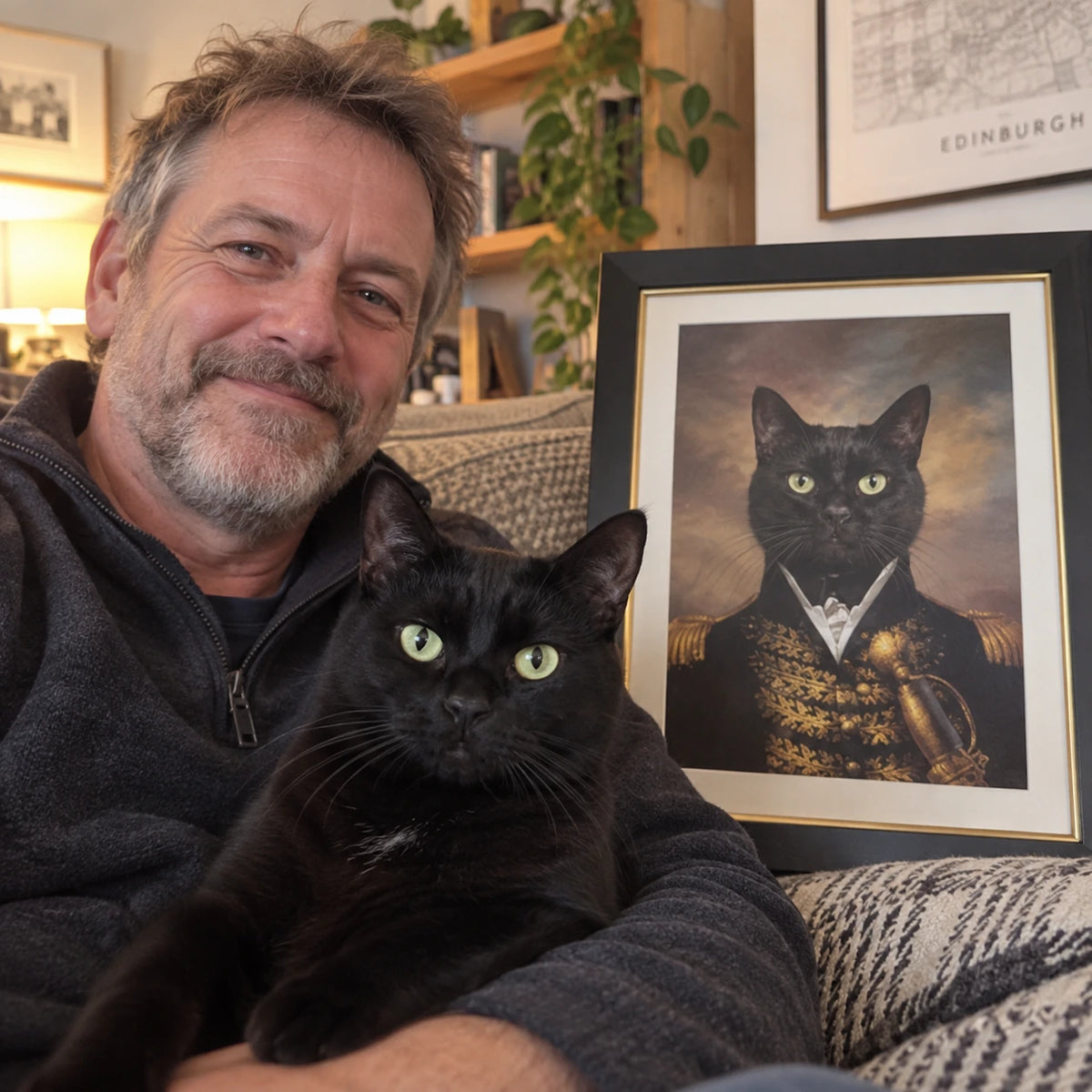 The General | Custom Pet Portrait | Paw & Glory