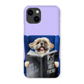 Pet Reading A Book: Custom Pet Phone Case