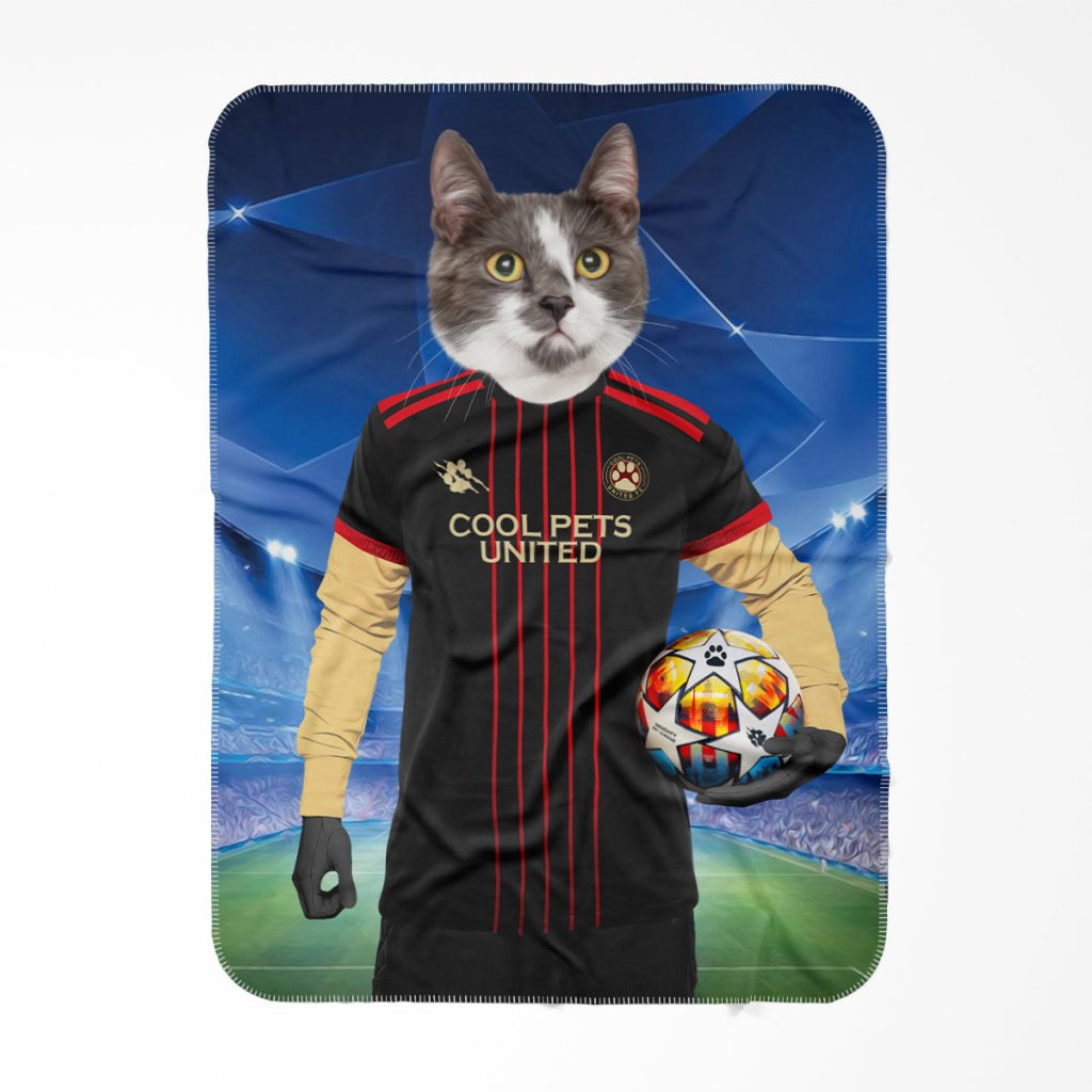 Pet Portraits | Petlanta United Football Club: Custom Pet Blanket | Paw & Glory