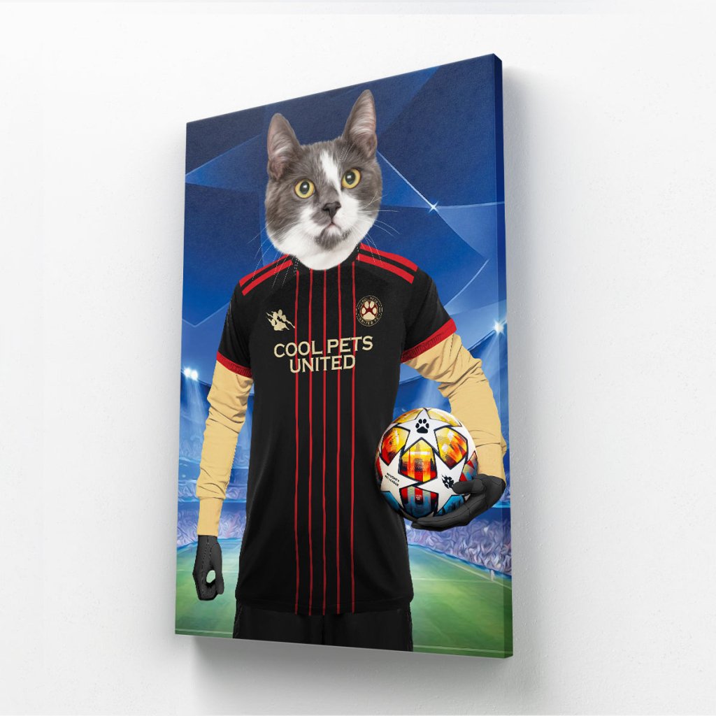 Pet Portraits | Petlanta United Football Club: Custom Pet Canvas | Paw & Glory