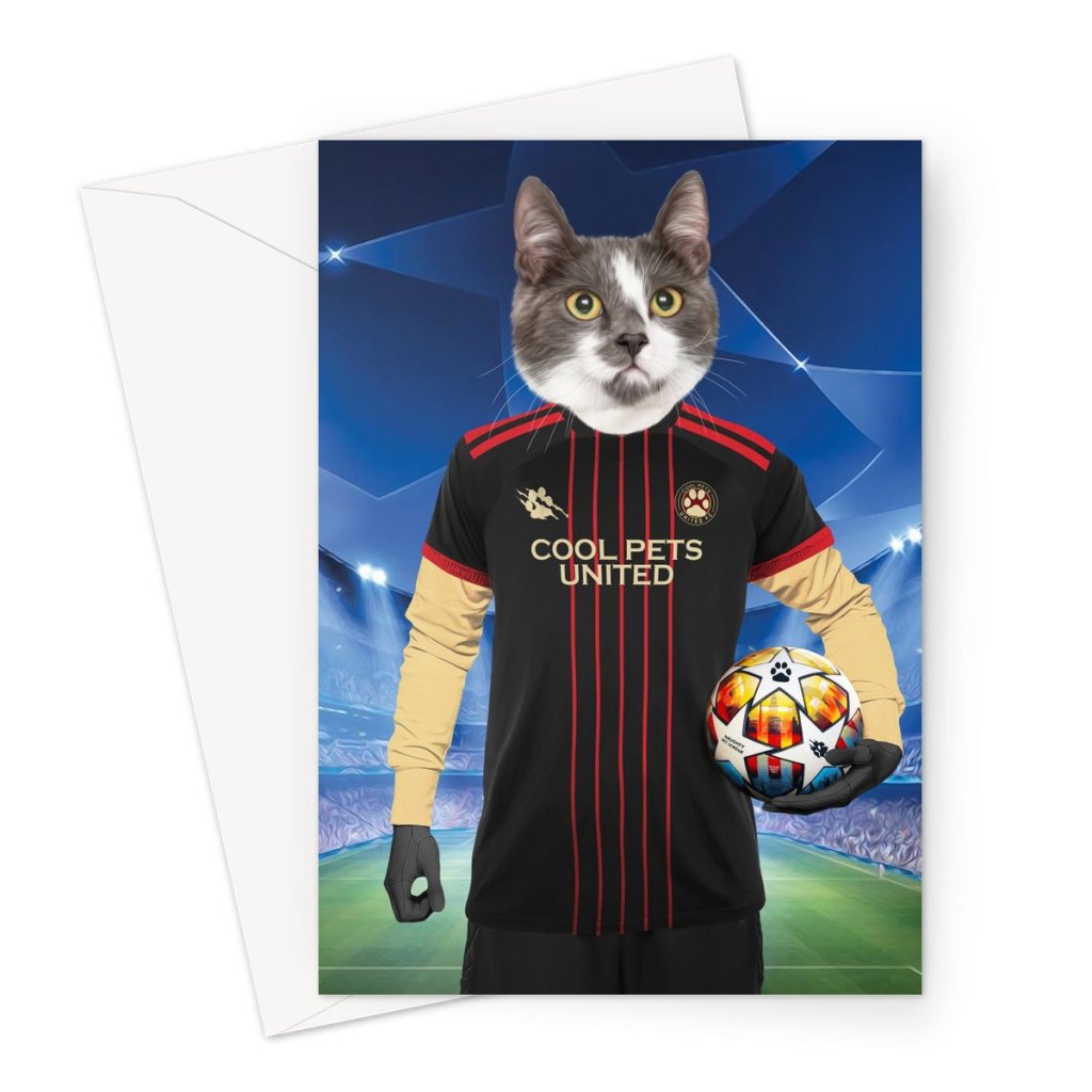 Pet Portraits | Petlanta United Football Club: Custom Pet Greeting Card | Paw & Glory