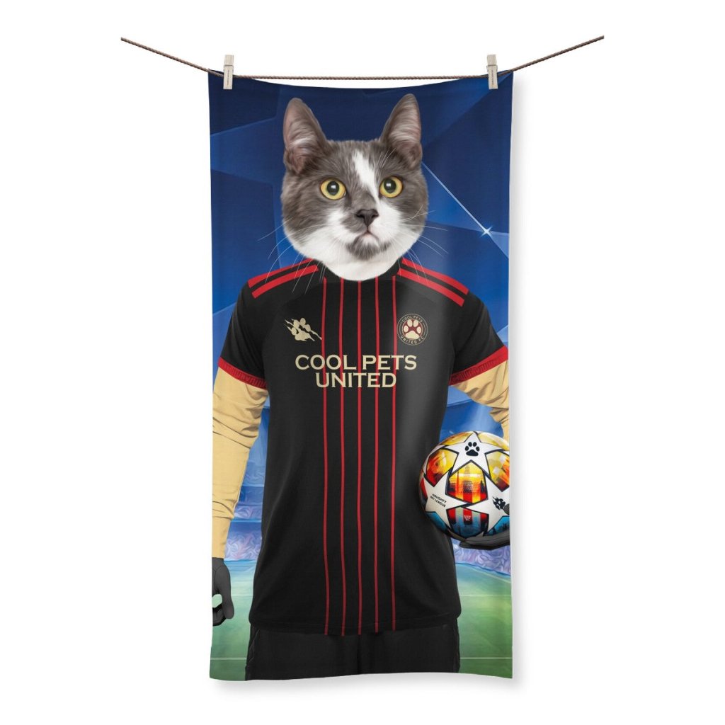 Pet Portraits | Petlanta United Football Club: Custom Pet Towel | Paw & Glory