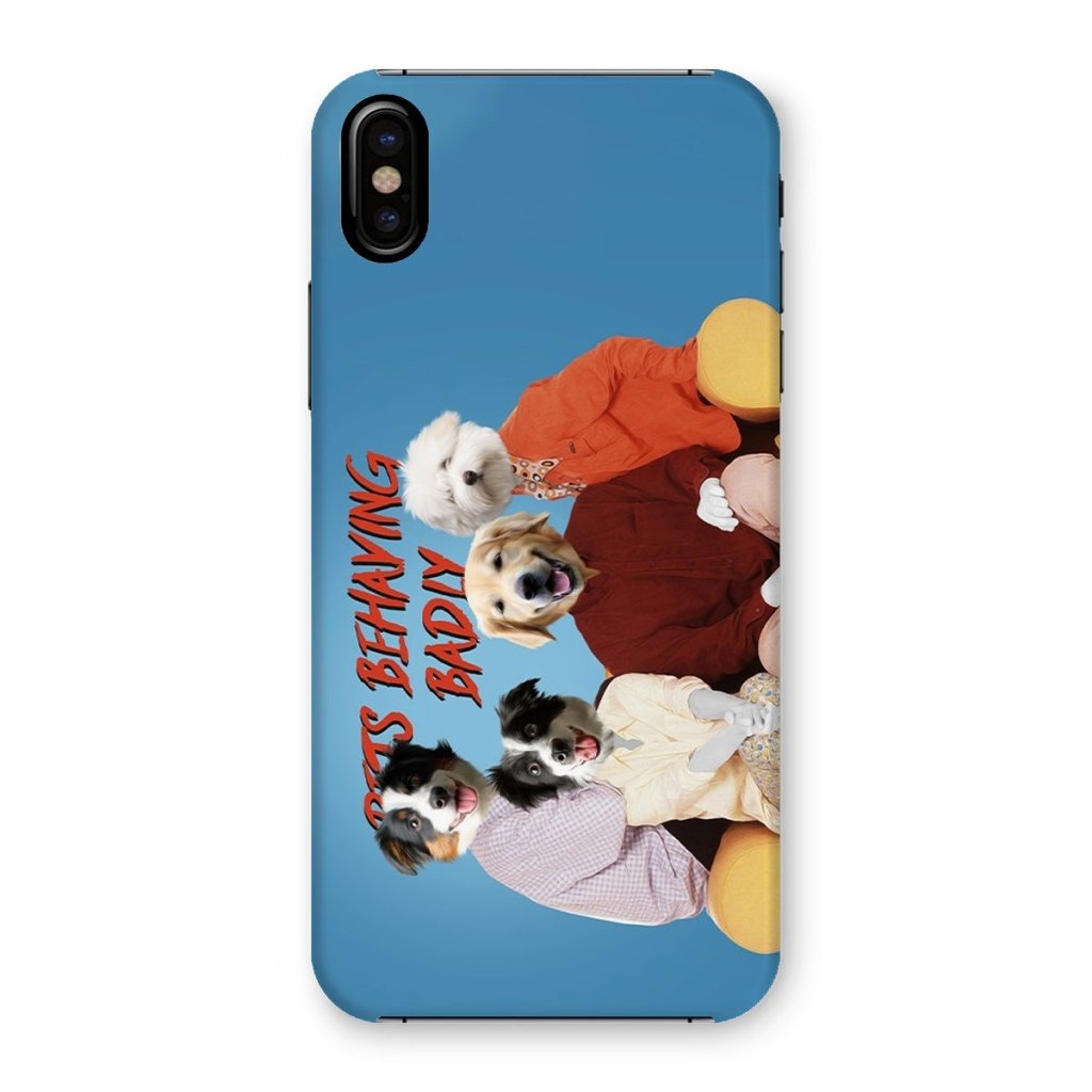 Pet Portraits | Pets Behaving Badly: Custom Pet Phone Case | Paw & Glory
